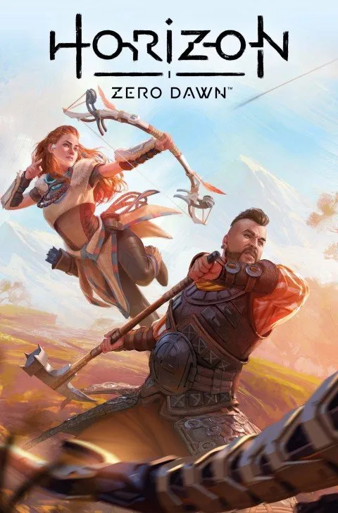 Обложка комикса по Horizon Zero Dawn