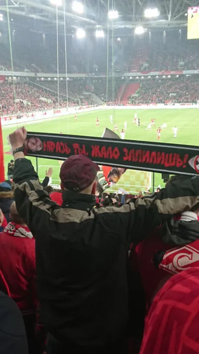 Ð¤Ð°Ð½Ð°Ñ Â«Ð¡Ð¿Ð°ÑÑака» Ñ ÑаÑÑом пÑоÑив ÐлÑÑакова