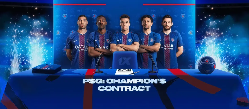 Ставь на ПСЖ и выигрывай крутые призы от 1xBet