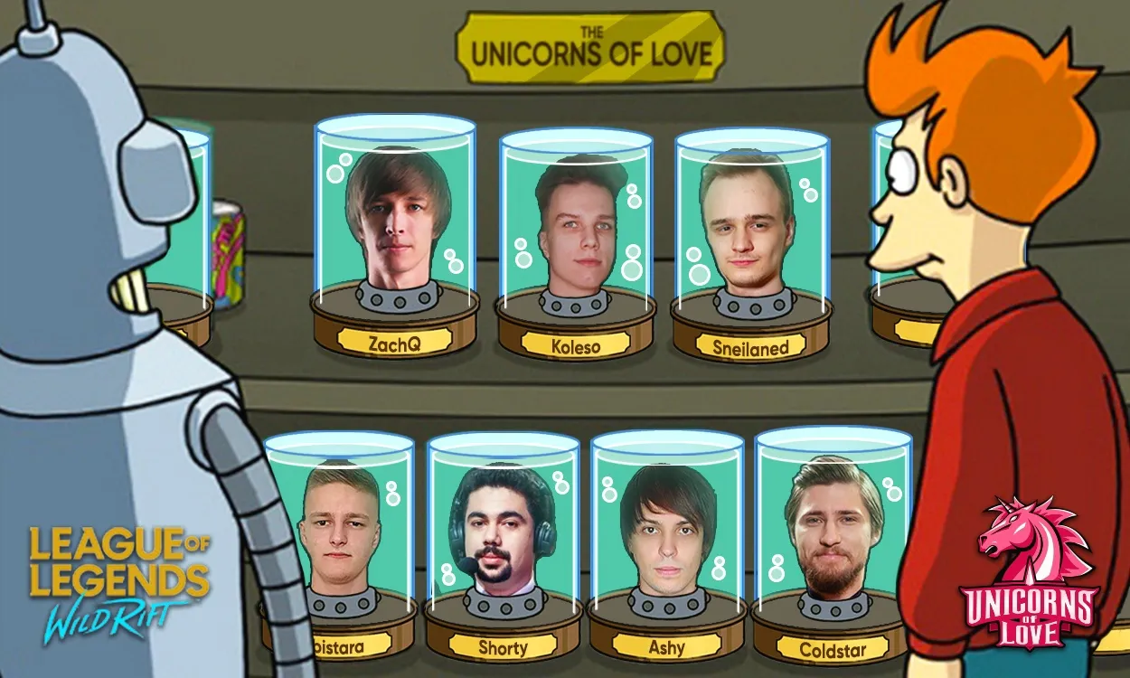 Состав Unicorns of Love по League of Legends: Wild Rift