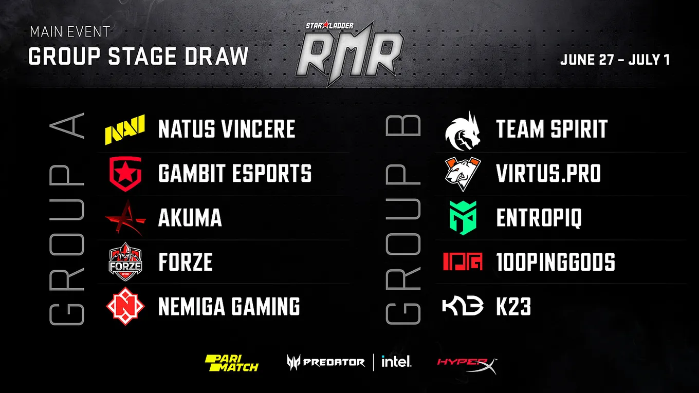 StarLadder CIS RMR 2021 по CS:GO