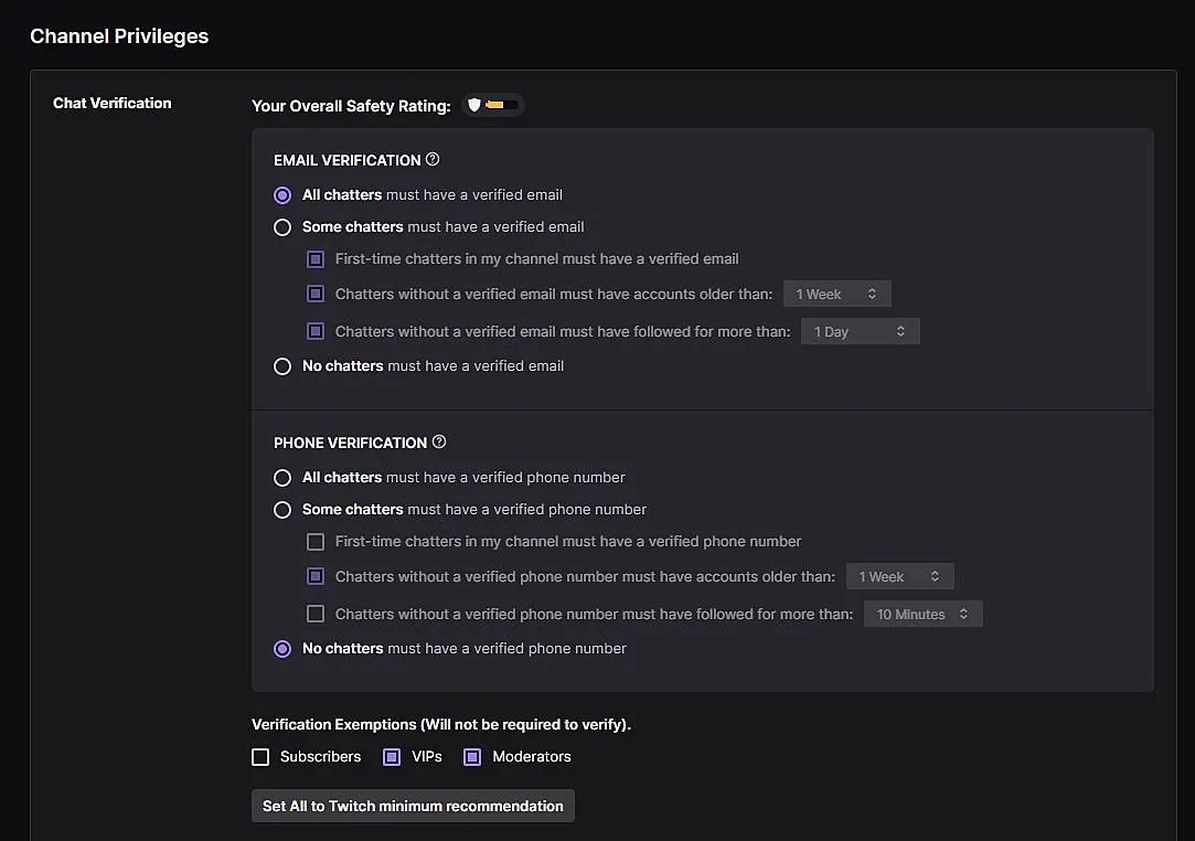 Новые функции Twitch
