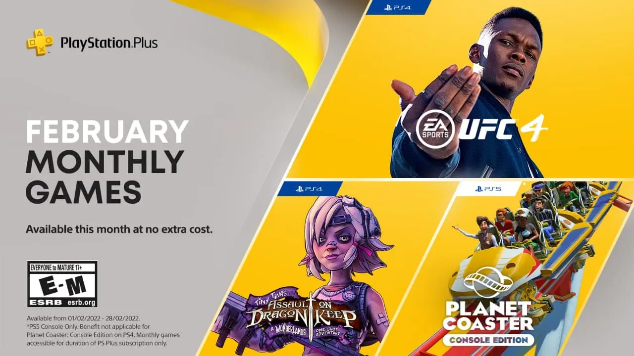 Февральская подборка игр в PS Plus