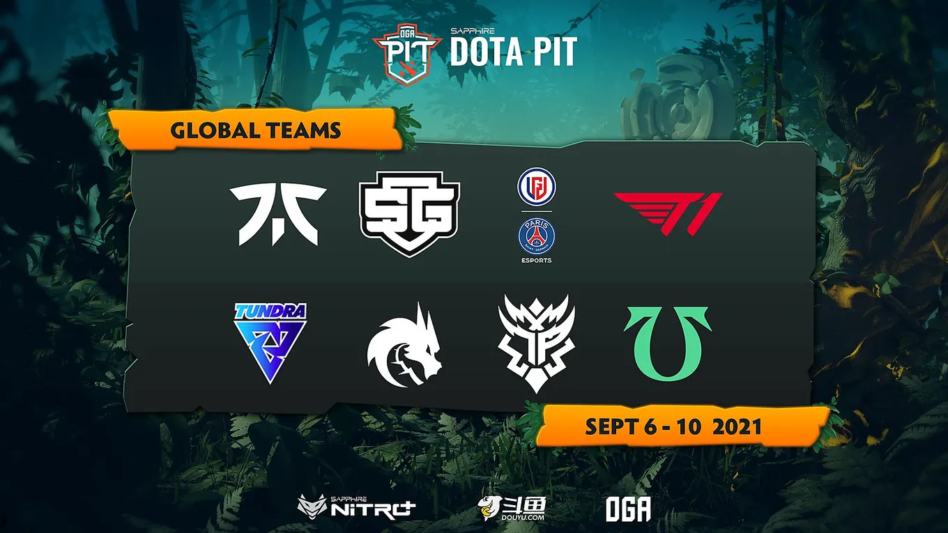 Участники OGA Dota PIT Invitational