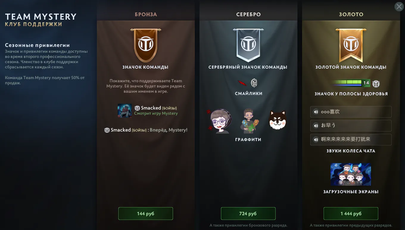 Бандл Team Mystery