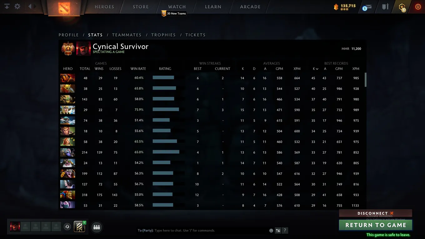 SkyLark преодолел отметку в 11 тысяч MMR в Dota 2