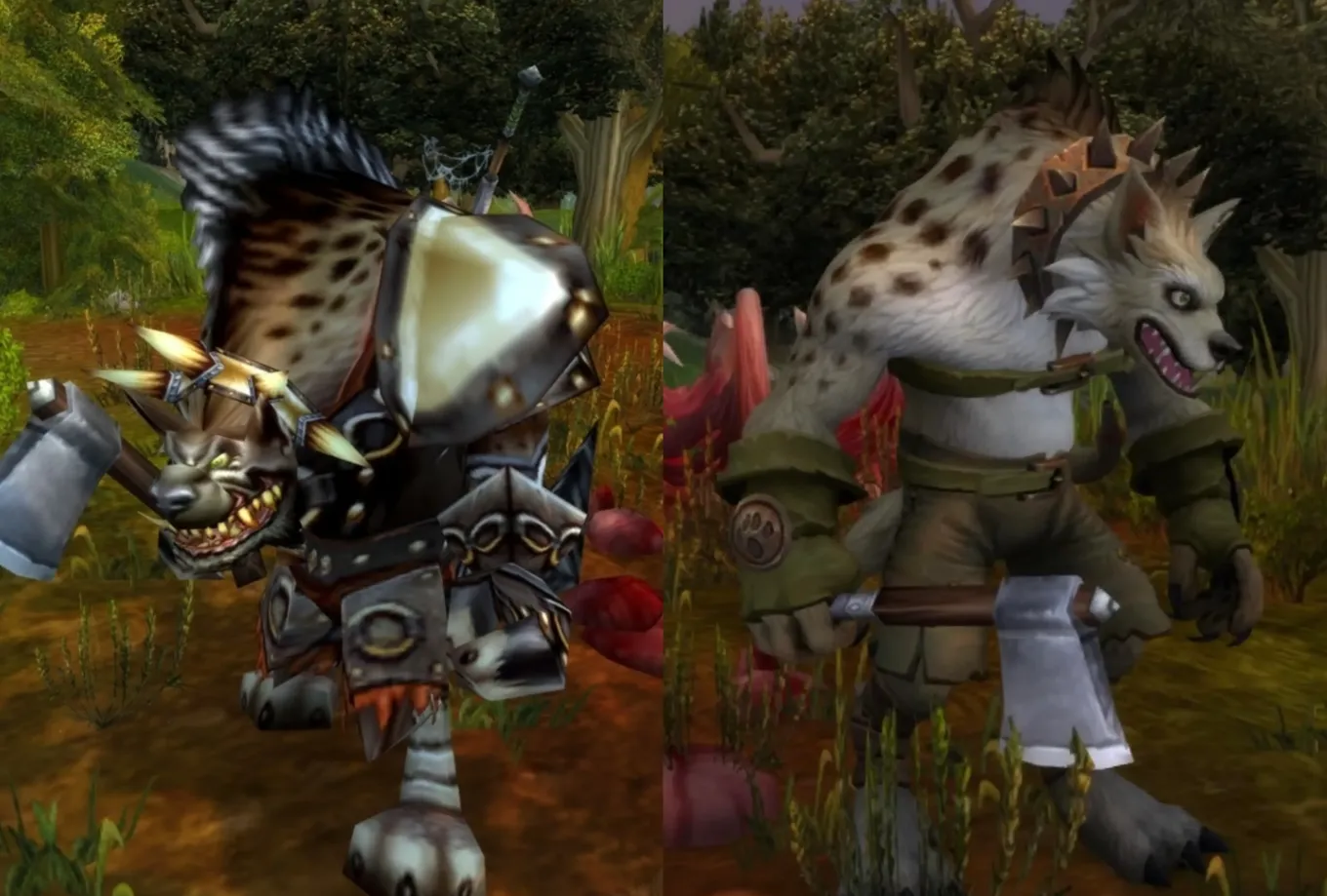 Старая и новая модель Дробителя в WoW