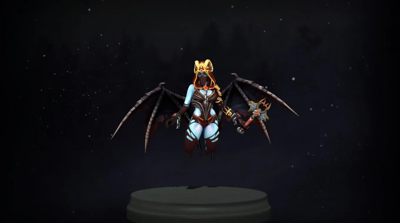 Баг с ногами Queen of Pain