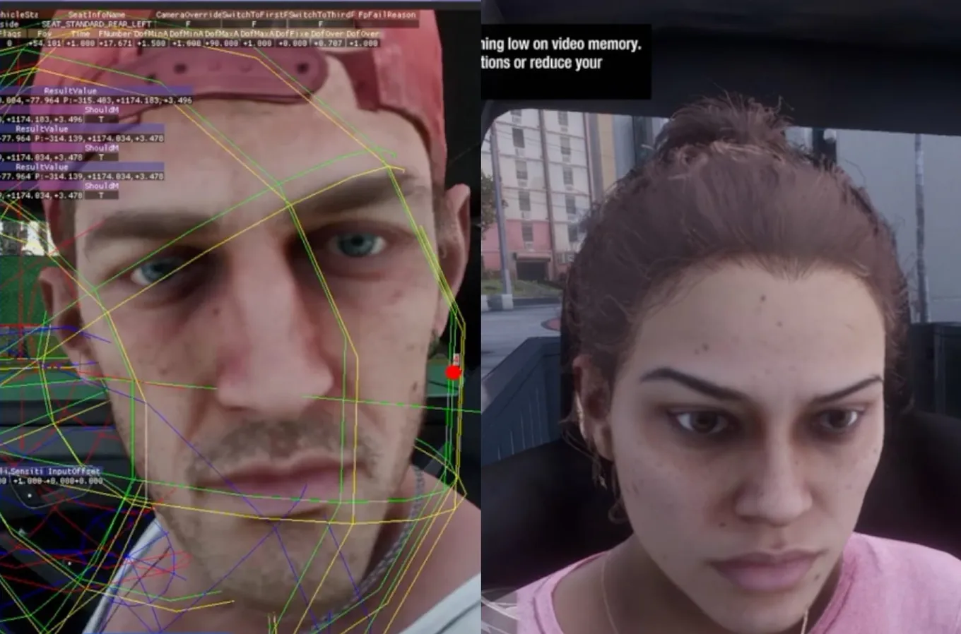 Возможные лица главных героев GTA 6