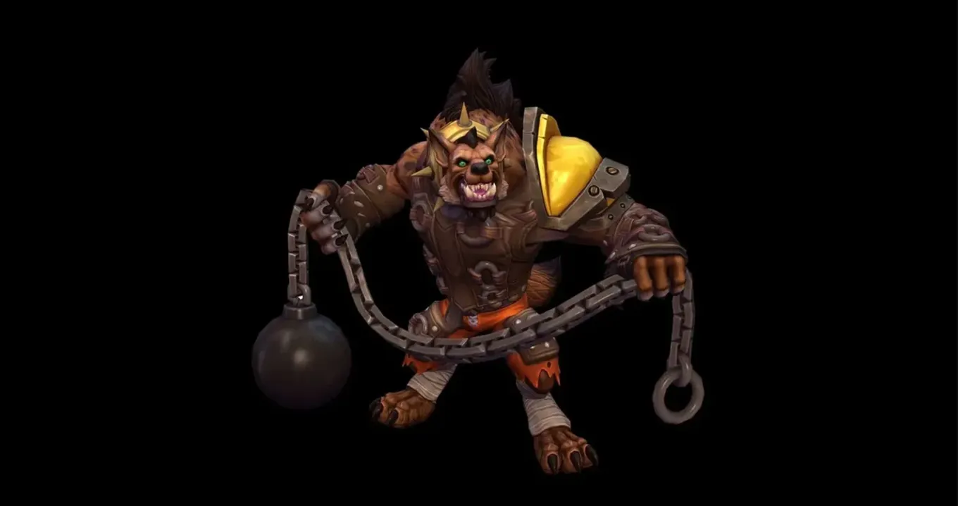Модель гнолла из Heroes of the Storm