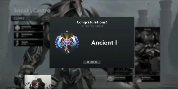 Бывший про-игрок в League of Legends достиг ранга «Властелин» в Dota 2