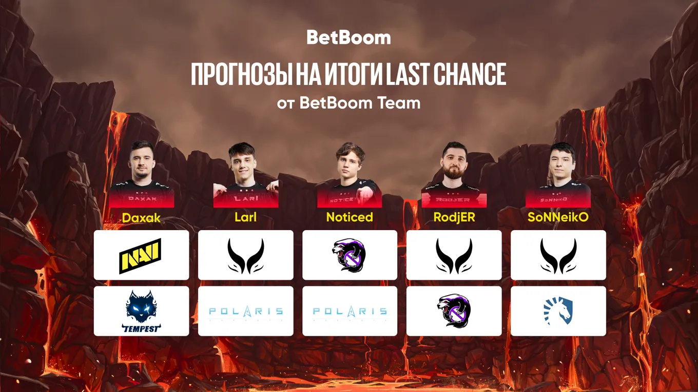 Прогнозы на итоги Last Chance от BetBoom Team