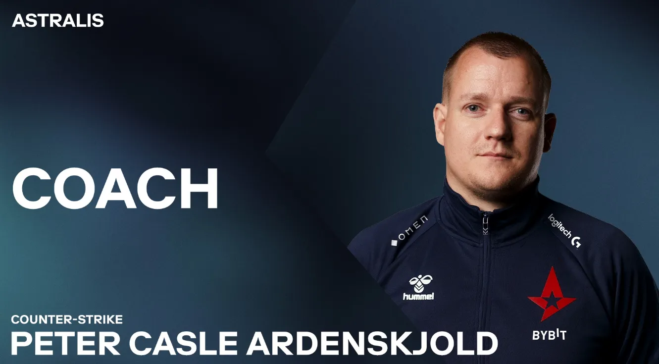 Casle стал тренером Astralis — до этого он работал с академией клуба
