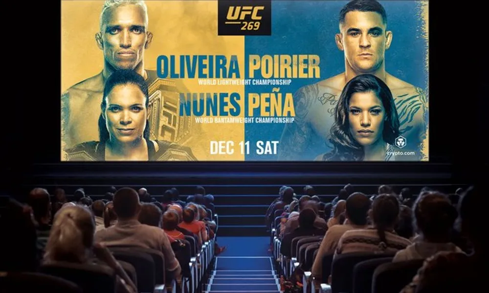 Где смотреть UFC 269