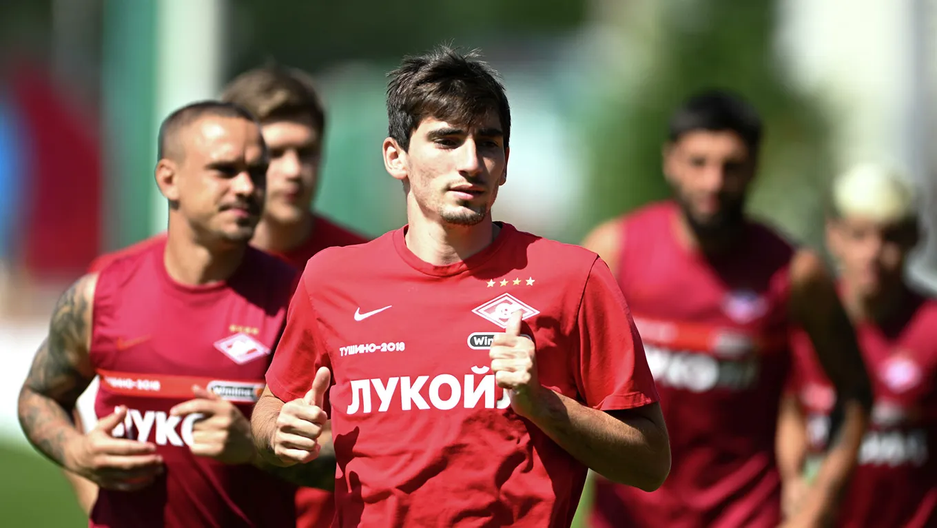 Тренировка «Спартака»
