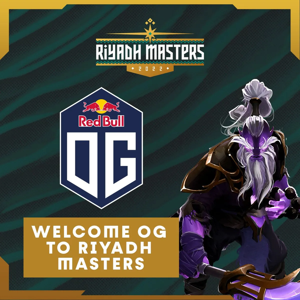 OG выступит на Riyadh Masters 2022 в Саудовской Аравии