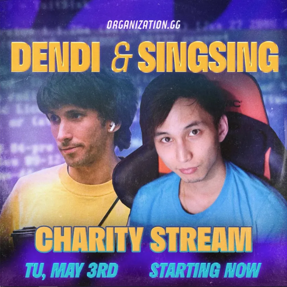 Благотворительный стрим&nbsp;Dendi и SingSing