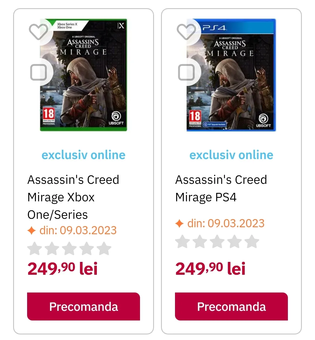 Дата выхода Assassin's Creed Mirage