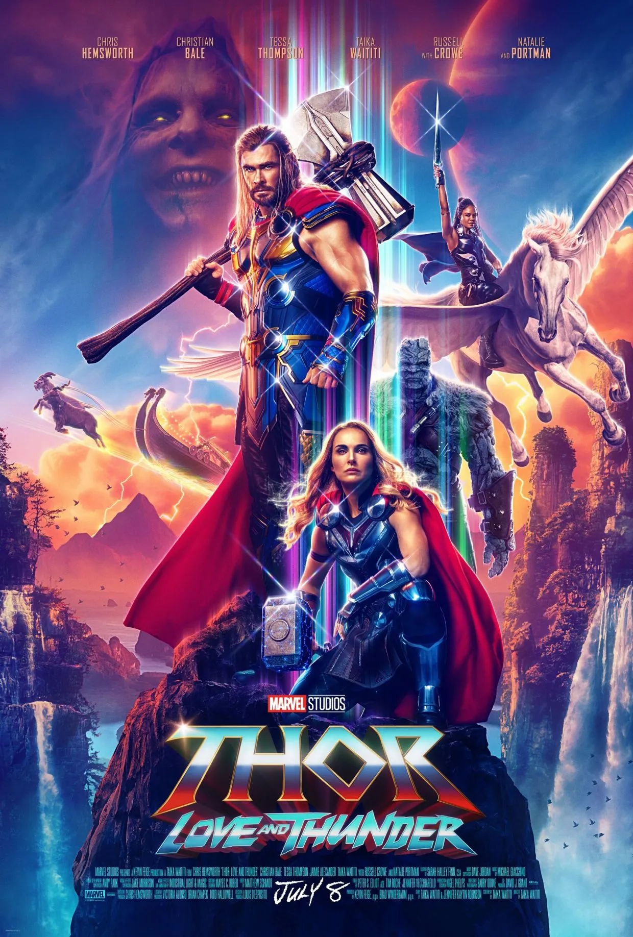 Постер фильма&nbsp;«Тор: Любовь и гром»