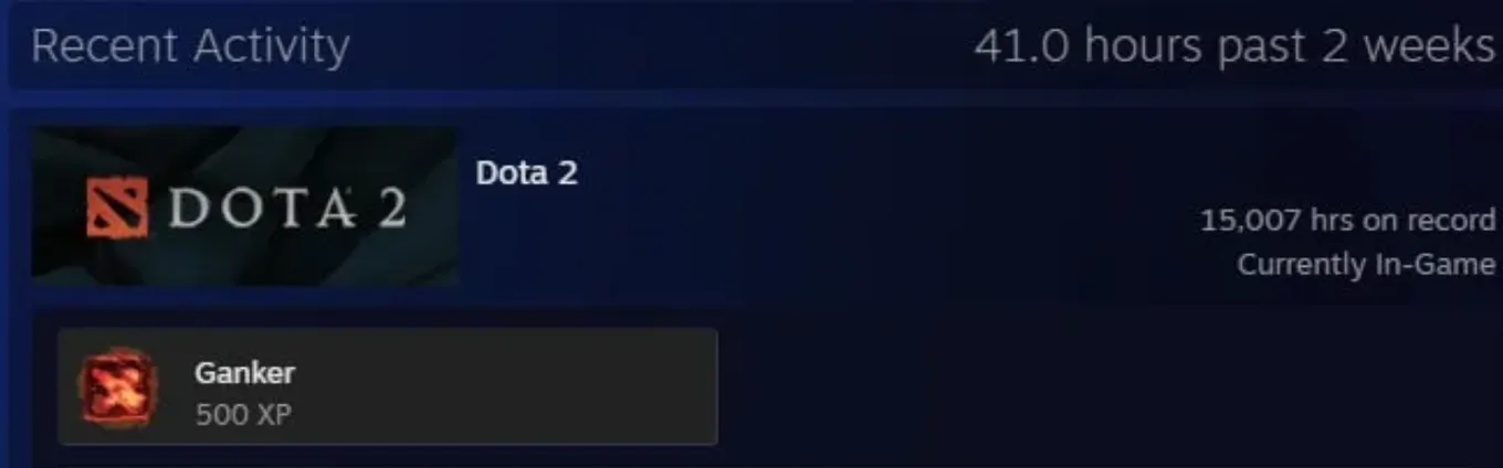 Petushara провёл 15 тысяч часов в Dota 2