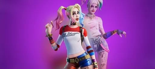 В Fortnite появятся скины Харли Квинн и Бэтмена, вдохновлённые комиксами
