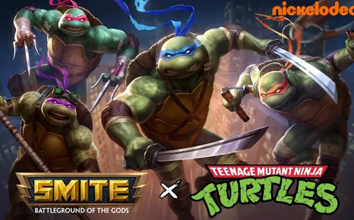 MOBA-игра Smite анонсировала коллаборацию с «Черепашками Ниндзя»