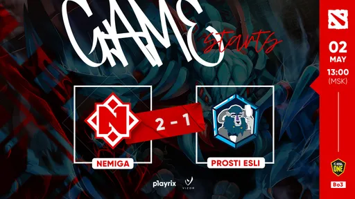 Nemiga обыграла Prosti Esli в нижнем дивизионе DPC 2021