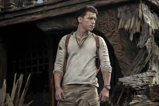 В сети опубликовали новый кадр экранизации Uncharted с Нейтаном и Салли