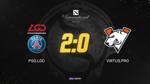 PSG.LGD не почувствовала Virtus.pro в полуфинале верхней сетки плей-офф