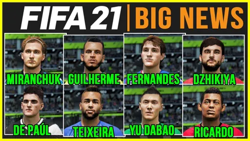 Лица игроков сборной России, которых нет в FIFA 21, появились в FIFA Online 4