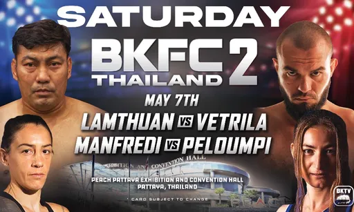 Первый россиянин на турнире Bare Knuckle. Где смотреть BKFC Thailand 2: Михаил Ветрила — Сиримонгхон Ламтуан