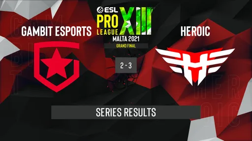 Heroic обыграла Gambit и стала чемпионом ESL Pro League Season 13