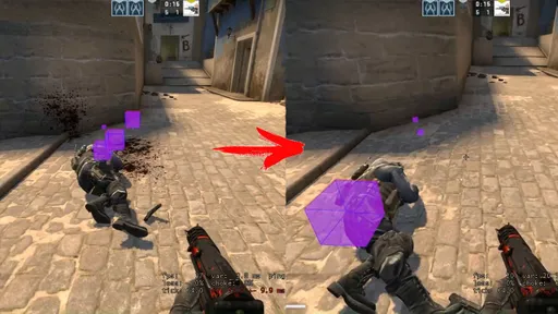 Как убрать кровь в CS:GO