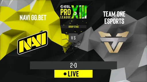 Первый матч NAVI без B1t на ESL Pro League S13: сухая победа над TeamOne
