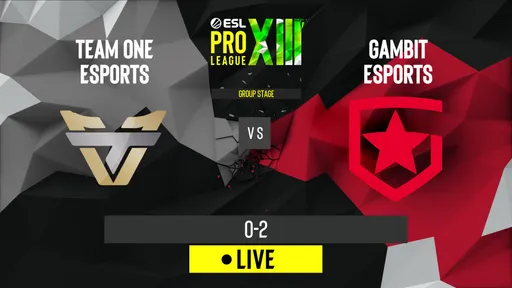 Gambit разгромила TeamOne и одержала четвертую победу подряд на ESL Pro League Season 13