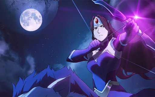 В сети опубликовали постер аниме-сериала по Dota 2