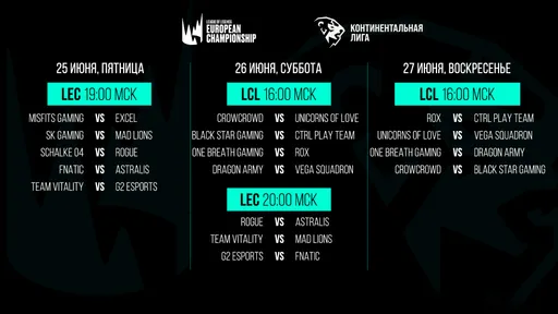 Unicorns of Love стартовала с поражения на LCL 2021 Summer