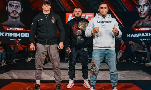 Бой за пояс в легком весе на Hardcore MMA: Дмитрий «Армеец» Климов — Фазлиддин «Карим» Мадрахимов