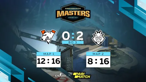 Virtus.pro вылетела с DreamHack Masters Spring 2021