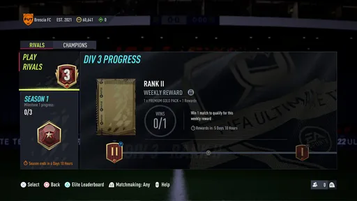 В FIFA 22 обновят режимы Rivals и FUT Champions