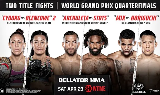 Два титульных боя и старт нового Гран-при 24 апреля на Bellator 279: кард турнира, что будет интересного