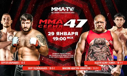 ММА-Серия живет и активно развивается. Где смотреть очередной турнир 29 января: Максим Новоселов — Аднан Алич