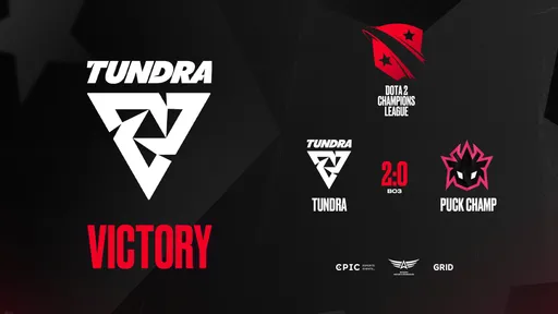 Tundra выбила PuckChamp с Dota 2 Champions League 2021