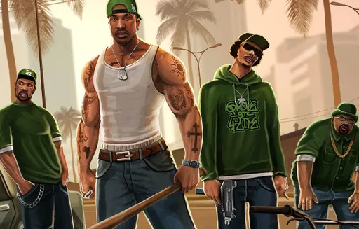 GTA: San Andreas — читы на машину, оружие и деньги