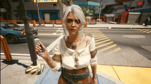 Цири из The Witcher 3 добавили в Cyberpunk 2077 при помощи мода