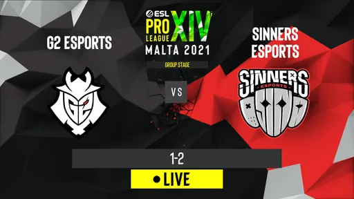 Sinners Esports обыграли G2 Esports на ESL Pro League S14