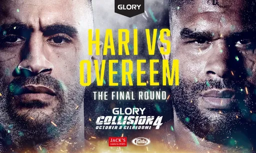 Четыре титульных боя и решающее сражение в легендарной трилогии. Glory Collision 4: Хари – Оверим