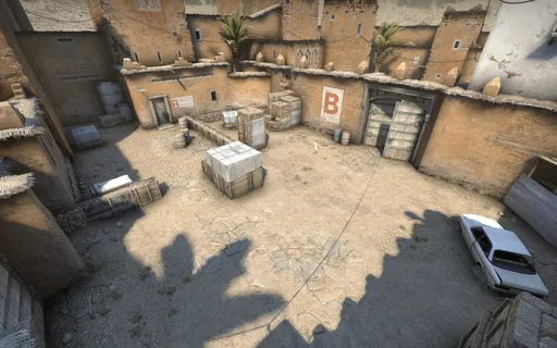 Чаще всего про-игроки в CS:GO устанавливают бомбу на точке B