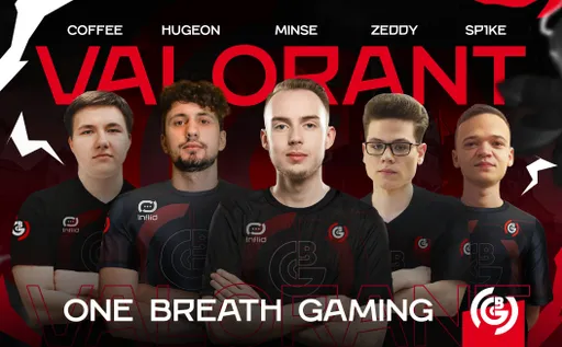 One Breath Gaming сообщила о роспуске состава по Valorant