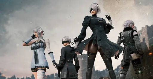 В PUBG стали доступны для покупки скины персонажей из NieR